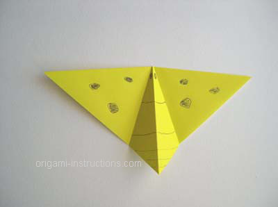 decorated origami butterfly